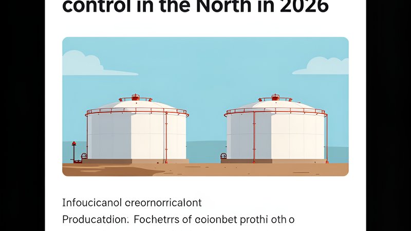 Схема автоматизированного мониторинга нефтехранилищ VKM Сталь в условиях северного климата в 2026 году